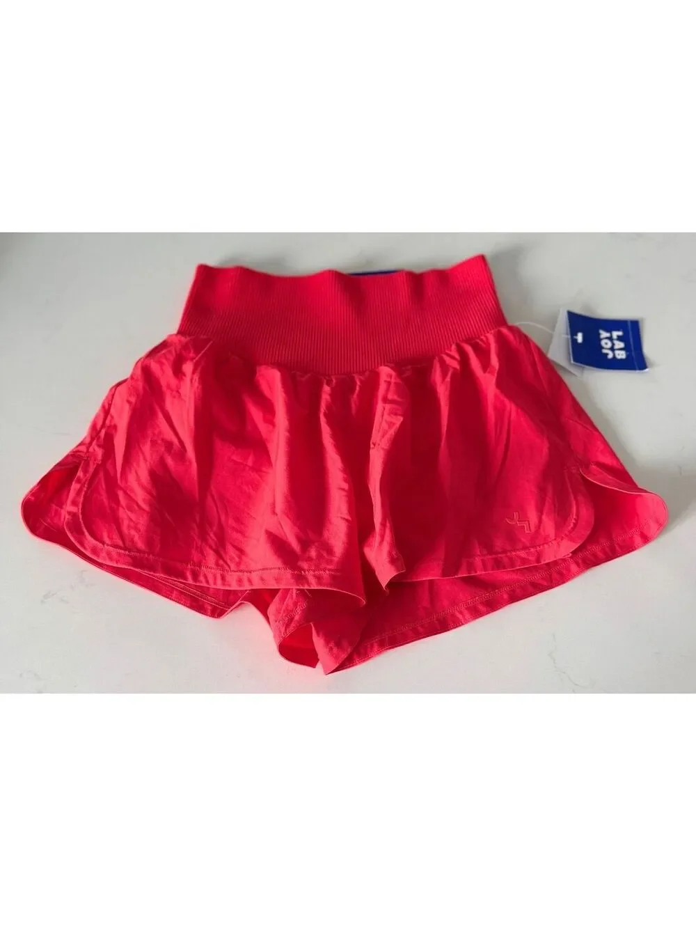 JoyLab Apple Candy High Rise Built In Briefs Shorts Women Size Small